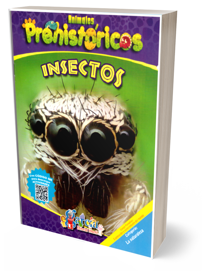 Insectos-Colección animales prehistóricos